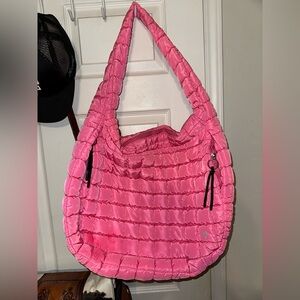 **REPOSH** Free People Movement Quilted Bag (bubblegum pink)